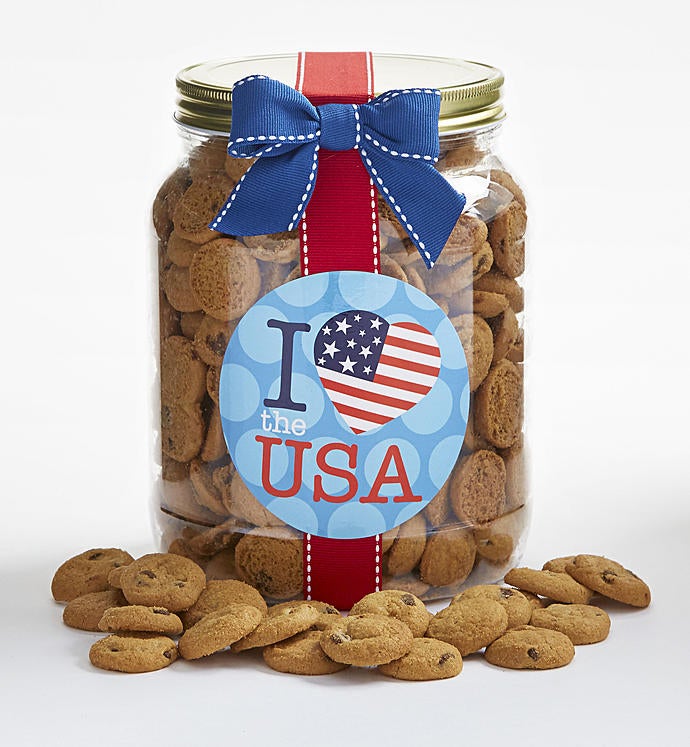 Americana Chocolate Chip Cookie Jar